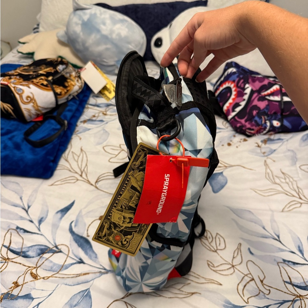 Sprayground Limited Edition Blue Backpack
